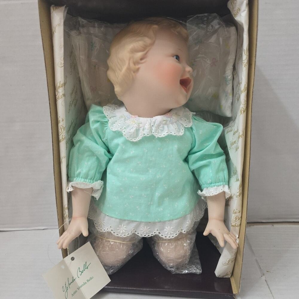 Yolanda's Picture Perfect Babies Porcelain Doll JESSICA Ashton Drake W COA Mint - Picture 2 of 6